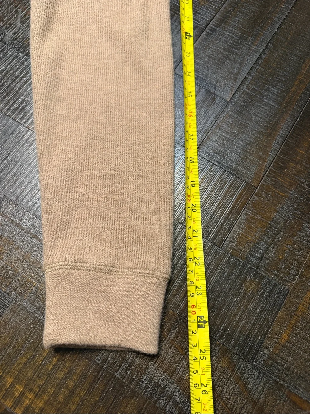 Banana Republic Men’s Zip-Up Sweater in Camel Brown